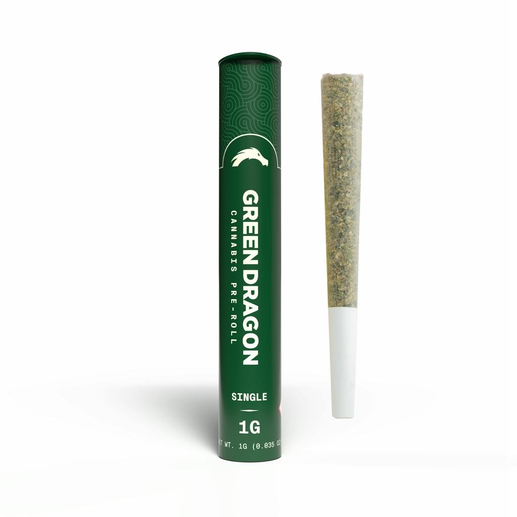 Green Dragon (CO) Rainmaker Preroll 1 g