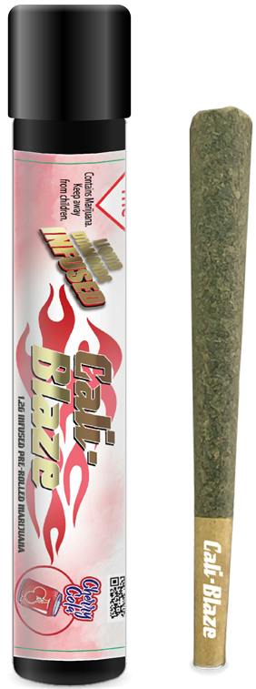 Cali Blaze Cherry Cola Indica Infused Preroll 1.2 g