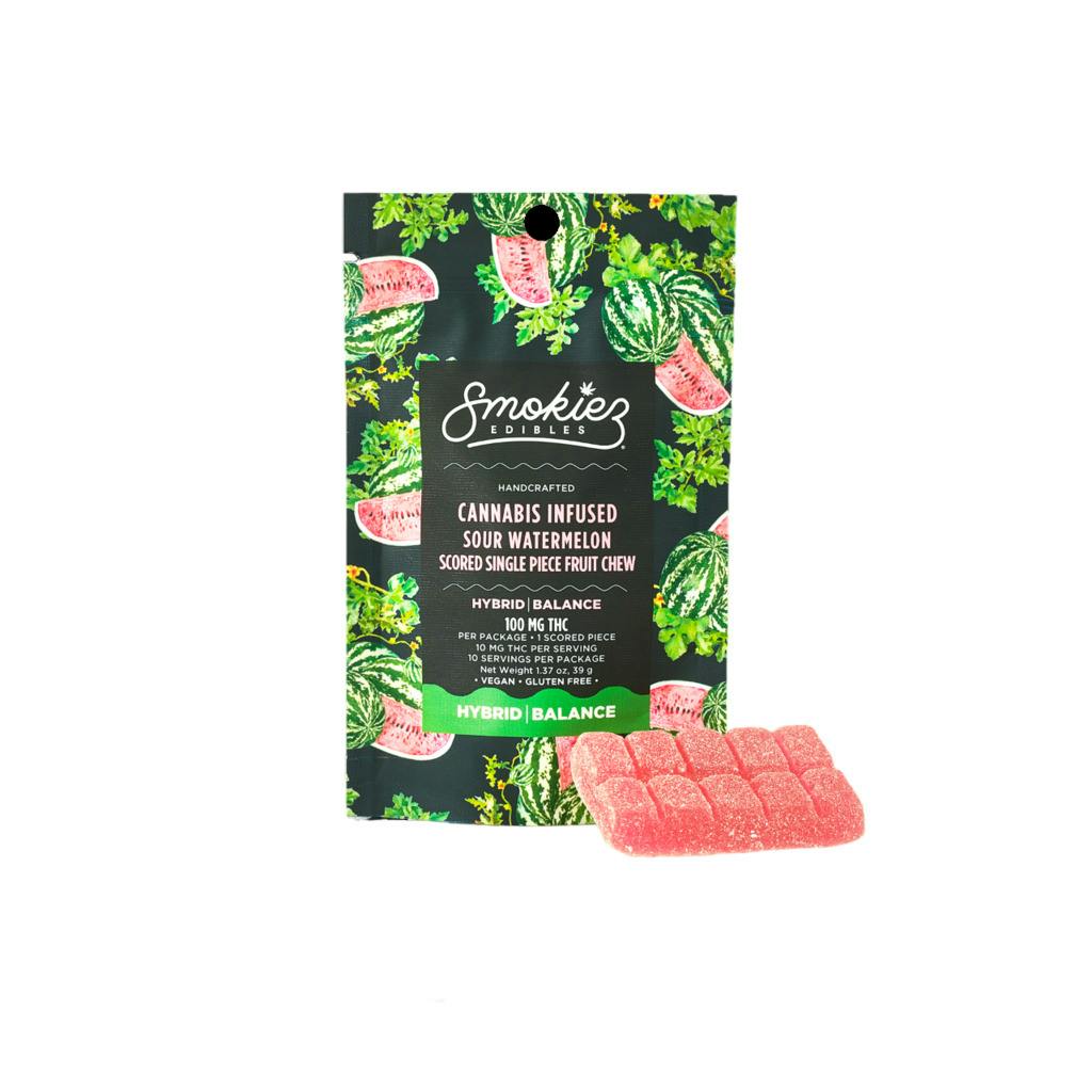 Sour Watermelon Single Gummies