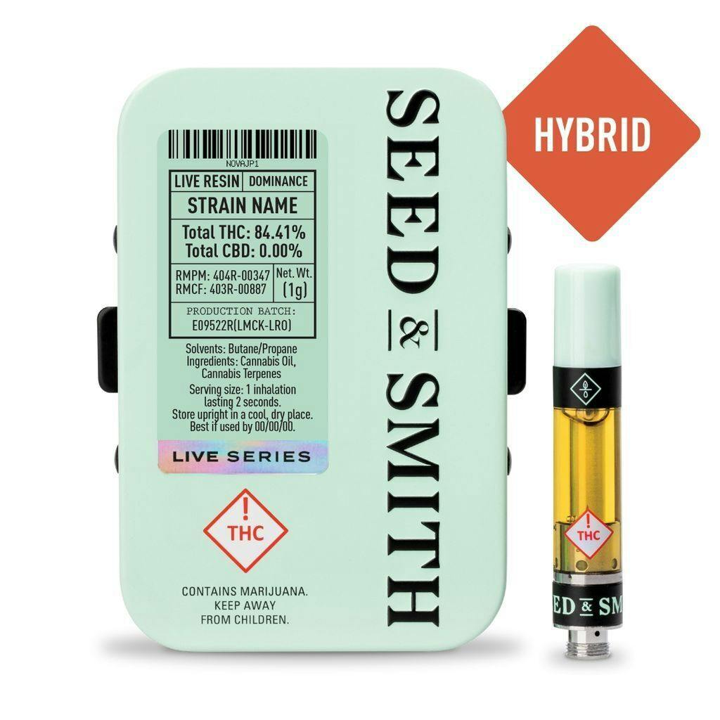 Seed & Smith Vinterstellar Live Resin Cartridge 1 g