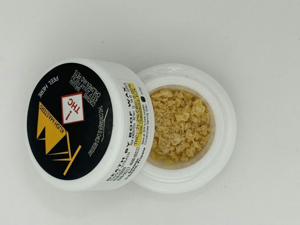 Kush Masters Death By Boof Wax 1 g