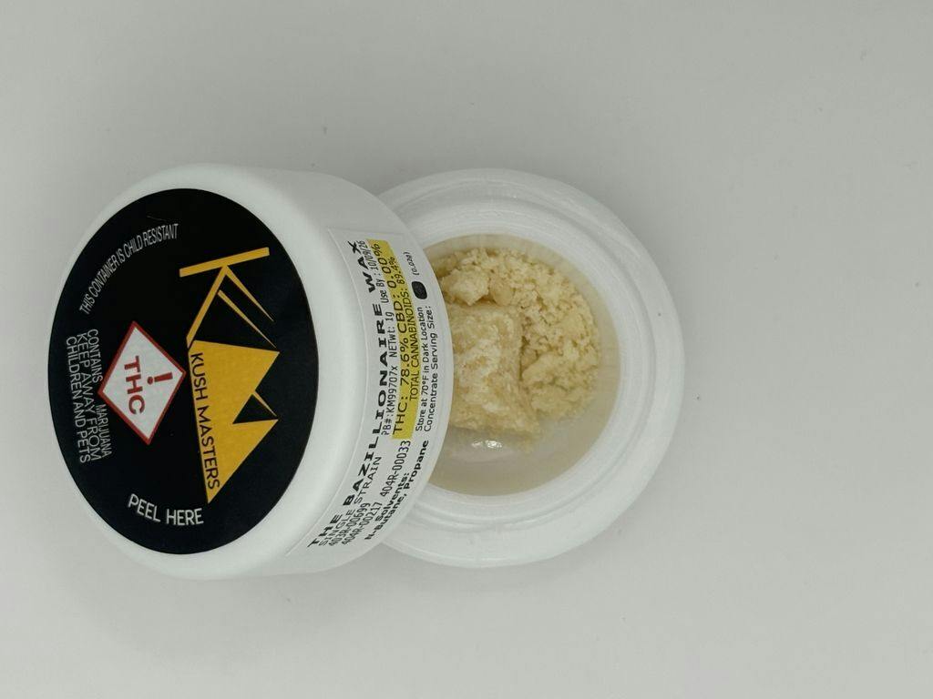 Kush Masters The Bazillionaire Wax 1 g