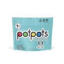 PotPots - Milk Chocolate 1:1 THC/CBD