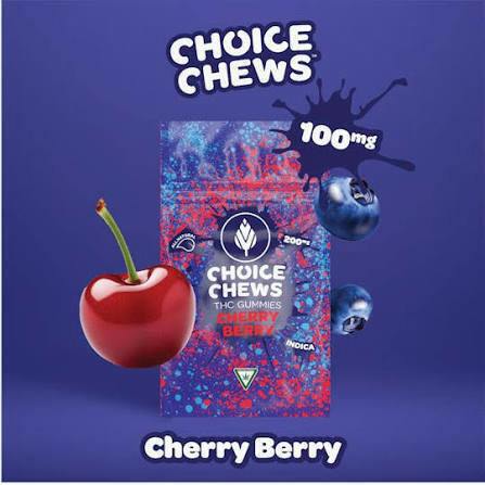 Choice - Cherry Berry - 100mg Gummies
