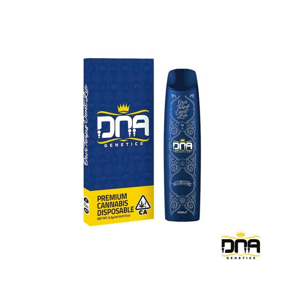 Kosher Kush [1000mg] | DNA Genetics - Live Resin Disposable