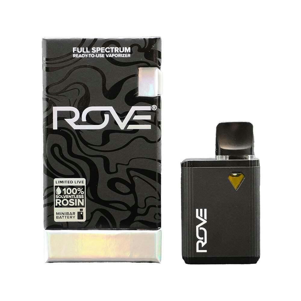 Sub Zero | Solventless Live Rosin Mini Bar Vaporizer | 0.5g (All-In-One) | ROVE - Live Rosin MiniBar