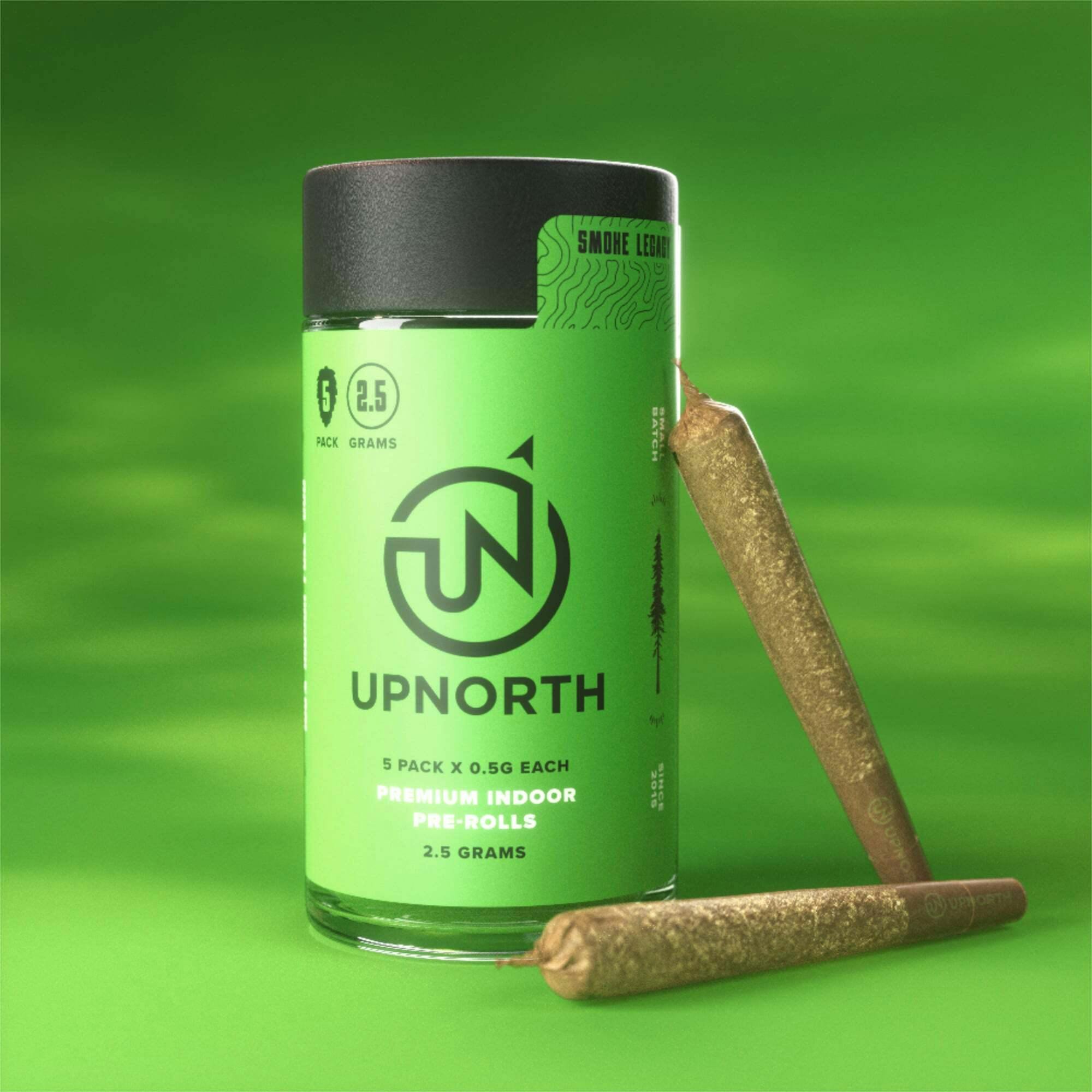 Chocolate Malawi [.5g] | UpNorth Humboldt - 5 Pack Pre Rolls