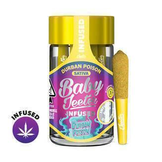Durban Poison [.5g] | Jeeter - Quad Infused Baby Jeeter 5 Pack