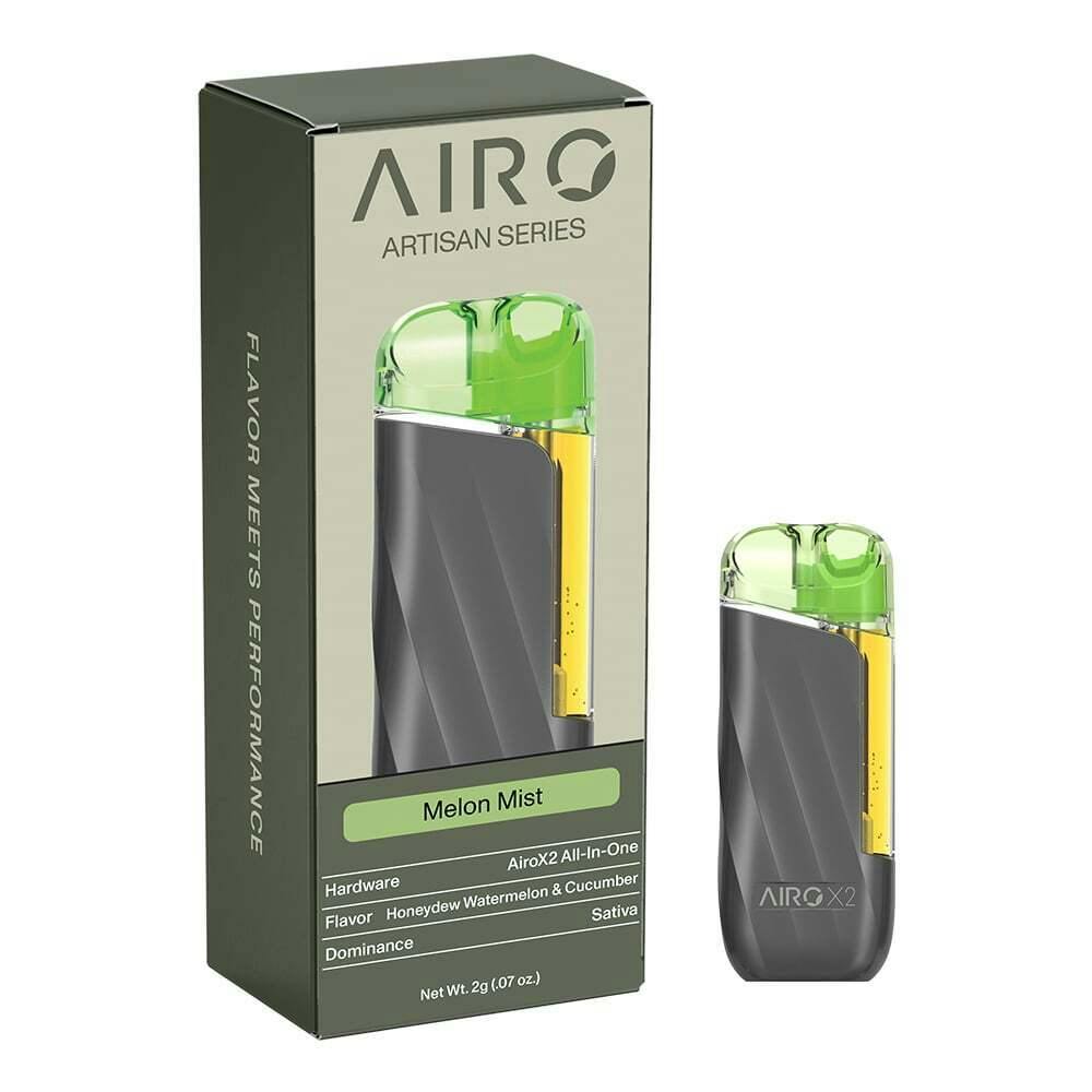 Melon Mist - Honeydew Watermelon & Cucumber [2000mg] | Airo Brands - AiroX2 All-In-One Artisan Se...