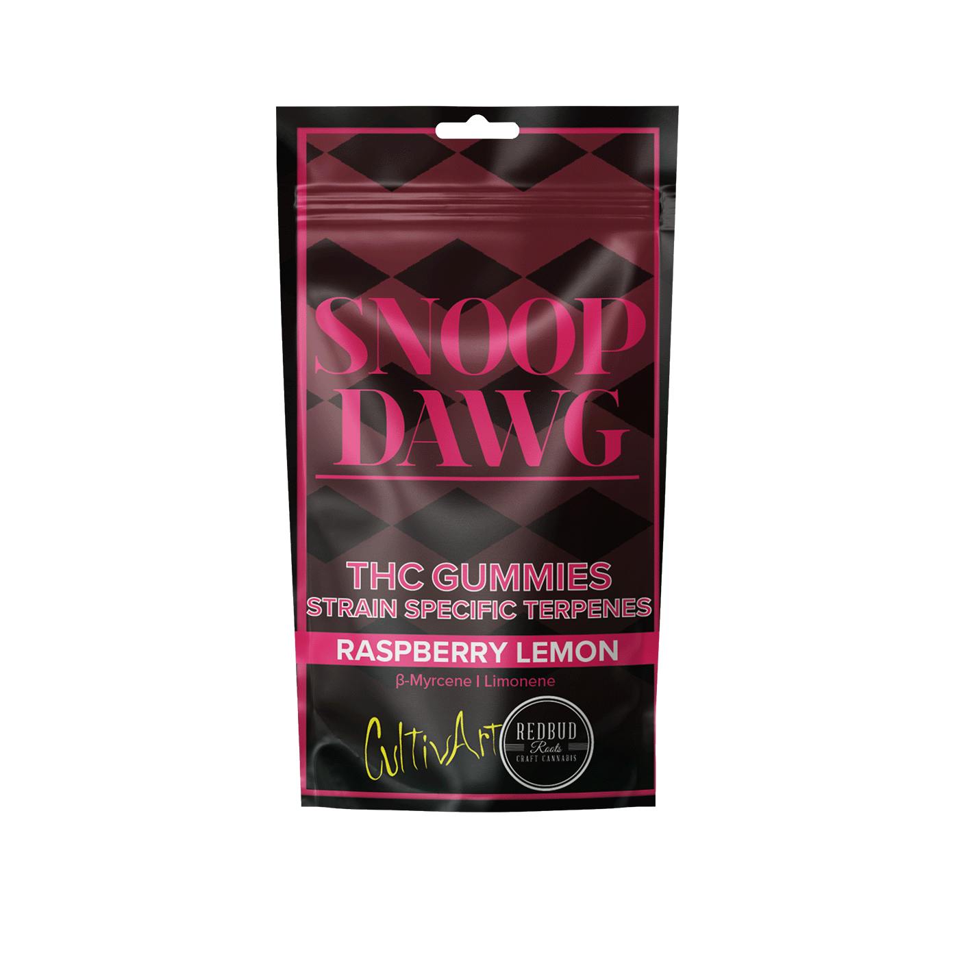Snoop Dawg - Raspberry Lemon [10pk] (100mg) | CultivArt - CultivArt Gummies