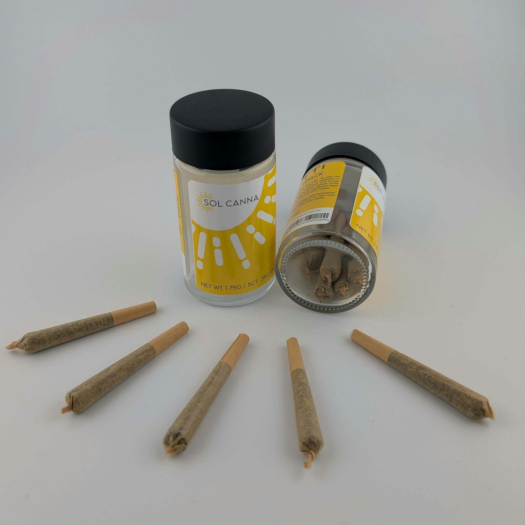 Bosscotti [.35g] | Sol-Canna - 5 Pack Pre Roll