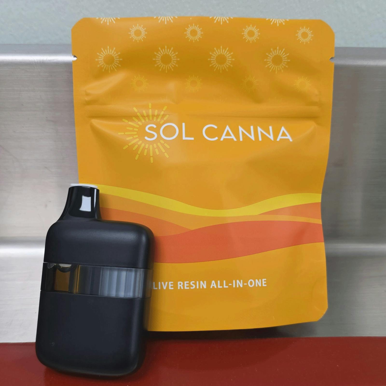 Florida Oranges [2000mg] | Sol-Canna - Disposable Live Resin Vape