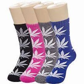 Socks - Pot Leaf - $2.99