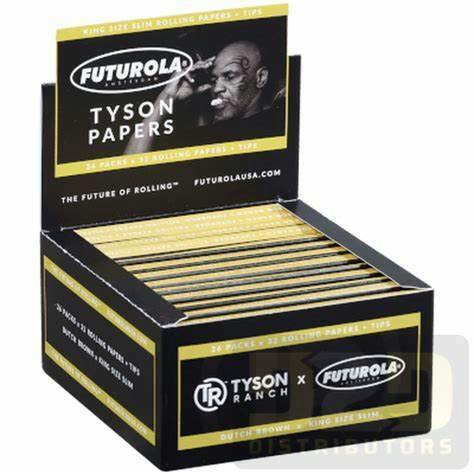Tyson Ranch x Futurola King Size Slim Rolling Papers