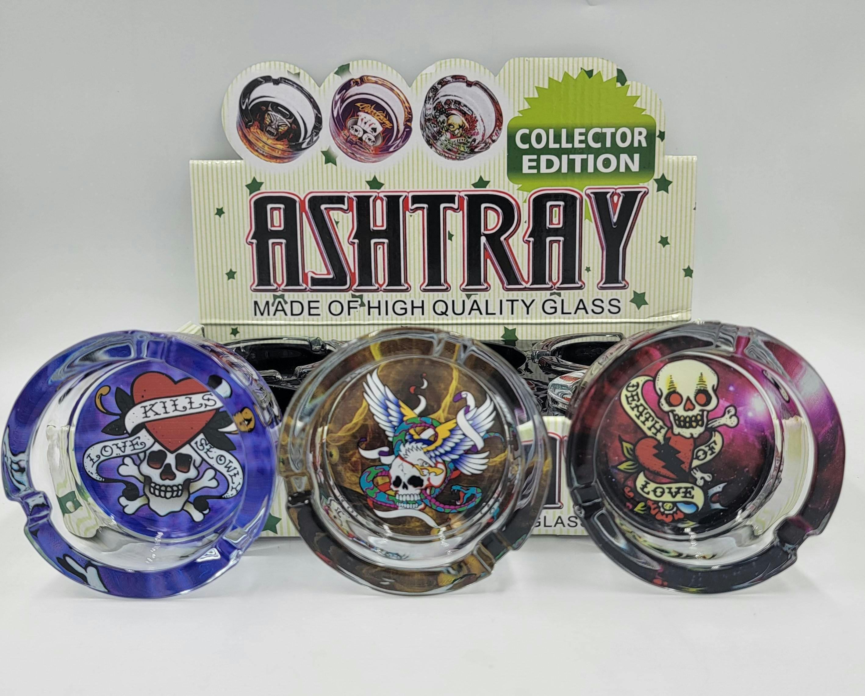 Tatoo Edition Glass Ashtray