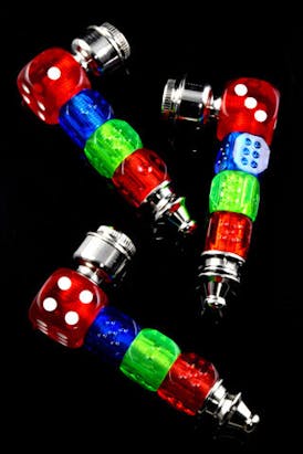 Gear - Dice Sleeve Metal Pipe with Cap
