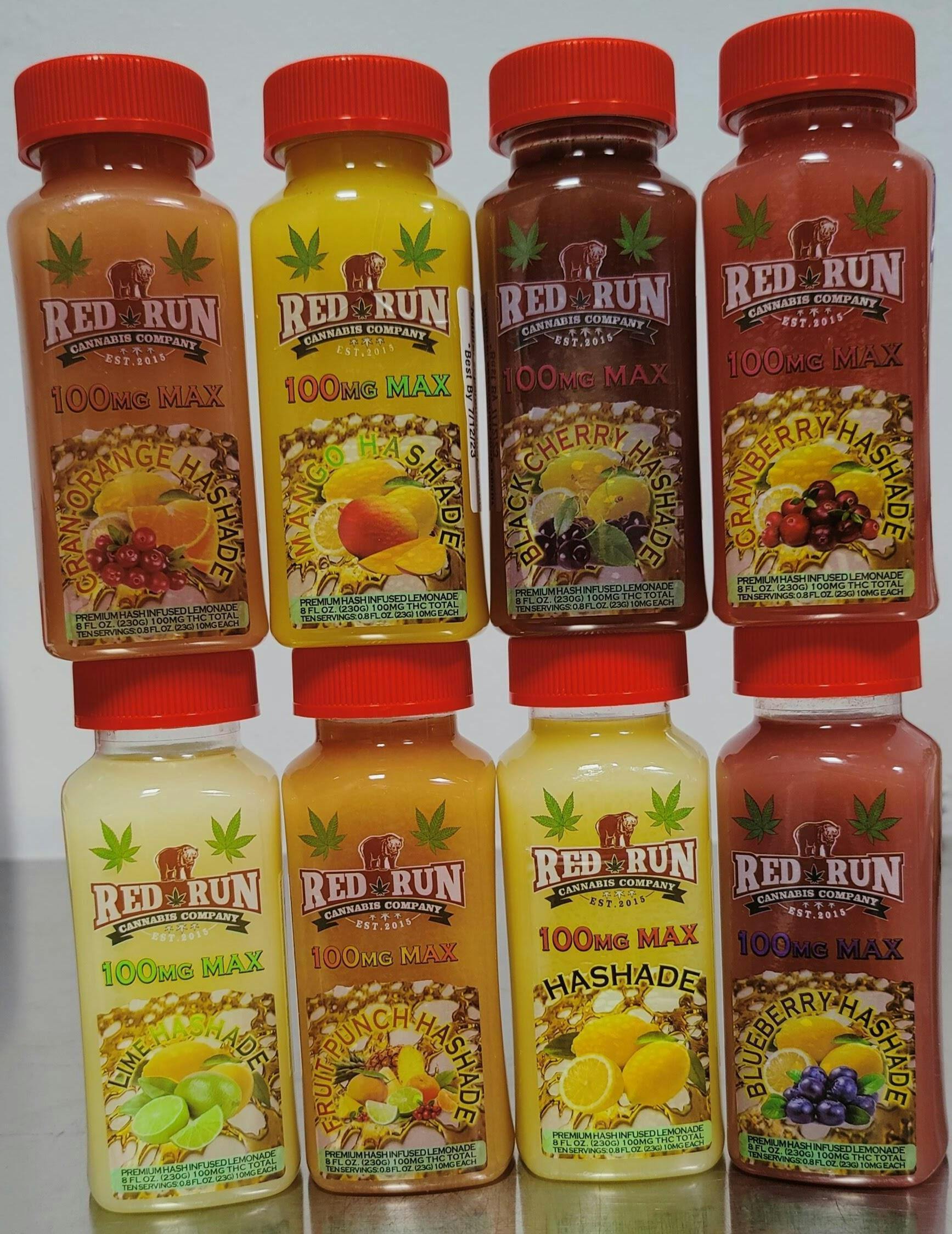 Edible - Drink - Fruit Punch Hashade by Red Run 100mg - Hybrid - 1947