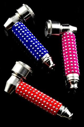 Gear - Small Beaded Metal Pipe $6.99