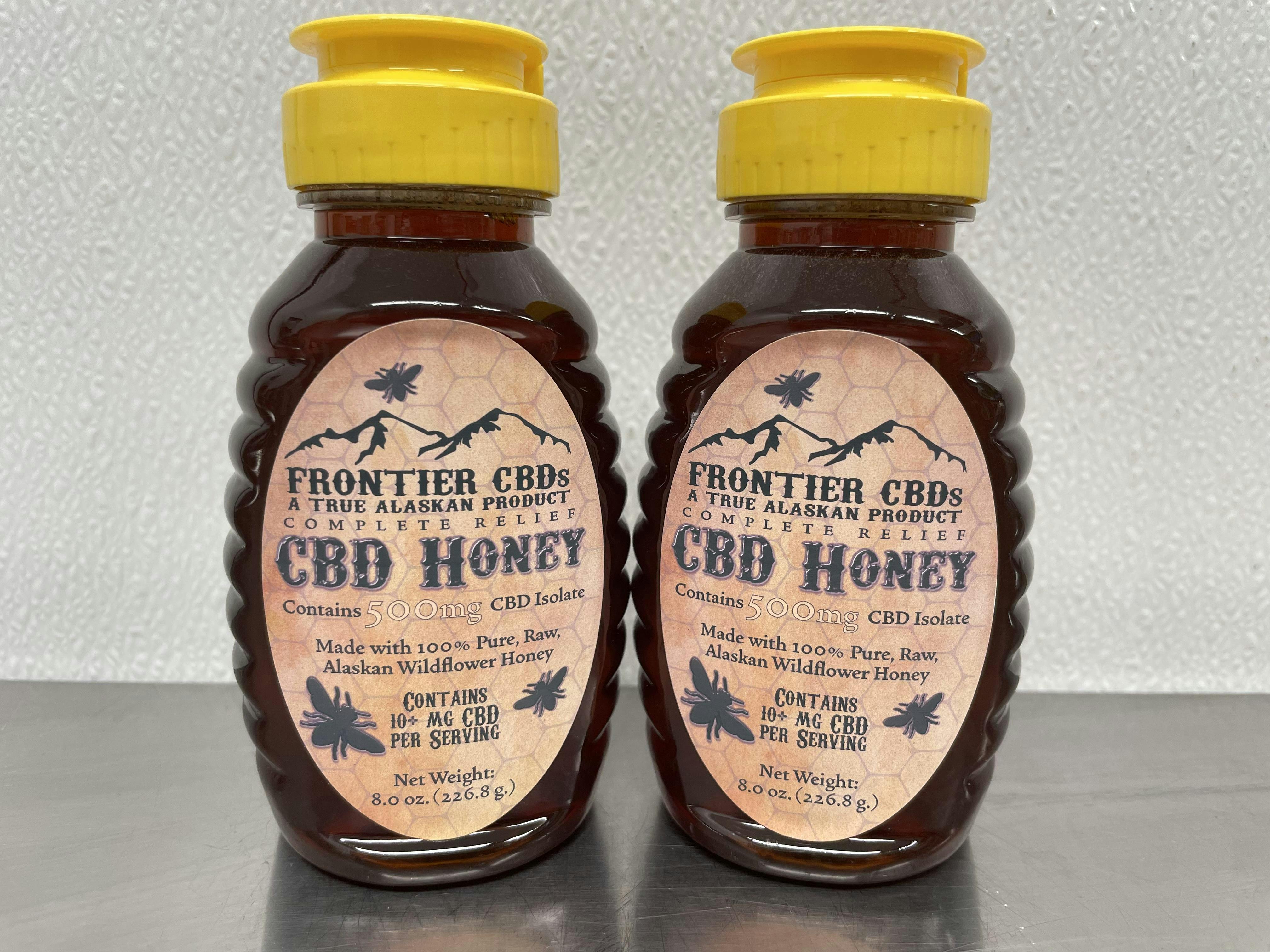 CBD - Edible - 8oz Honey 500mg by Frontier CBDs