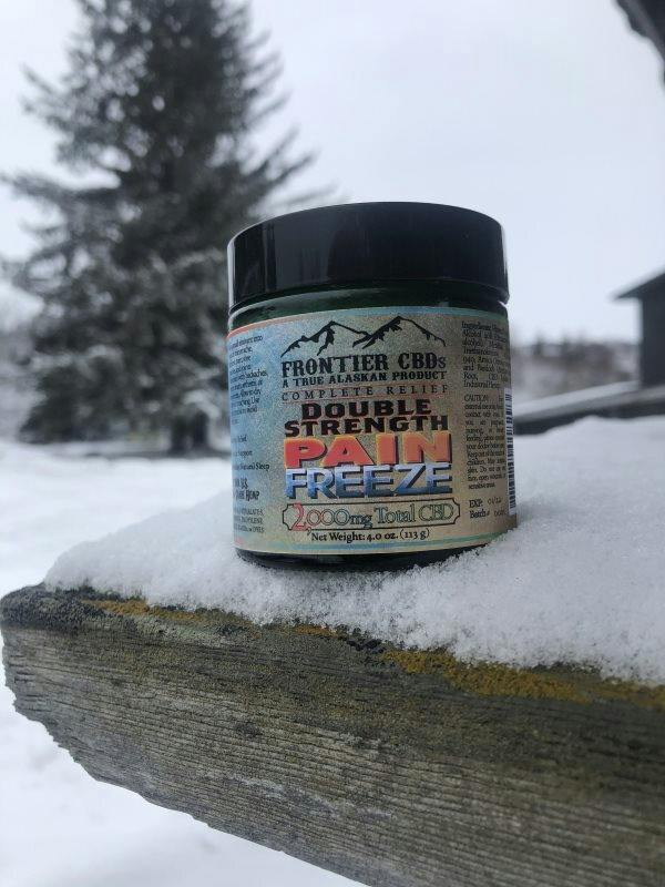 CBD - $79.99 Pain Freeze 2000mg Double Strength Salve by Frontier CBDs
