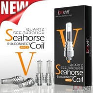 Gear - Lookah Seahorse Pro Quartz See - Through Coil