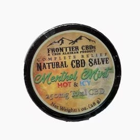Topical - Natural Salve Various Scents by Frontier CBDs - 250mg - 1oz