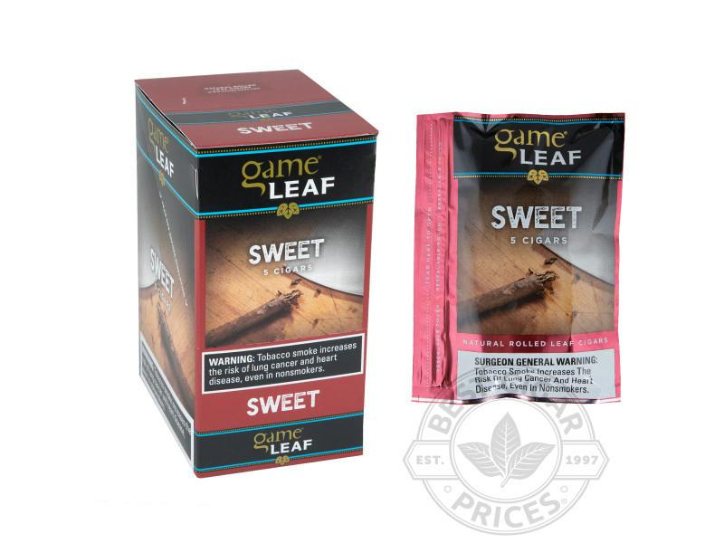 $13 Blunt Wraps - Game Leaf & Backwoods - 5pk