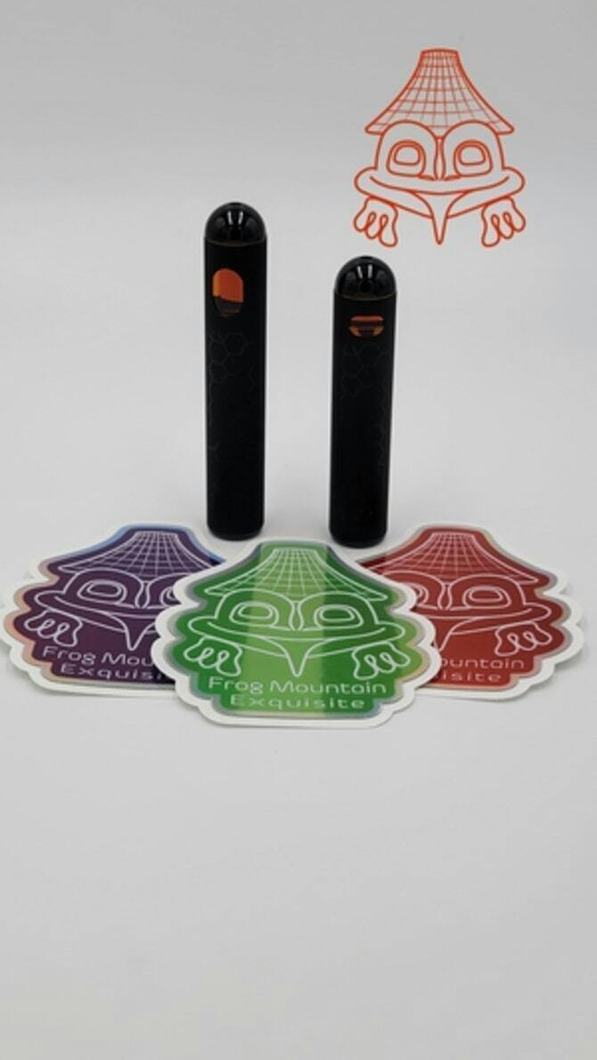 Disposable Cartridge - CO2 - Texas Apple Sherbert 1g by Frog Mountain 73.37% - Terps 6.73% - S/H ...