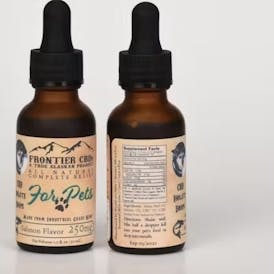 Pet CBD Tincture (Various Flavors) - 250mg by Frontier CBDs