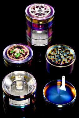 Gear - $29.99 - 63mm 4 Part Rhinestone Rainbow Zinc Alloy With Dispenser