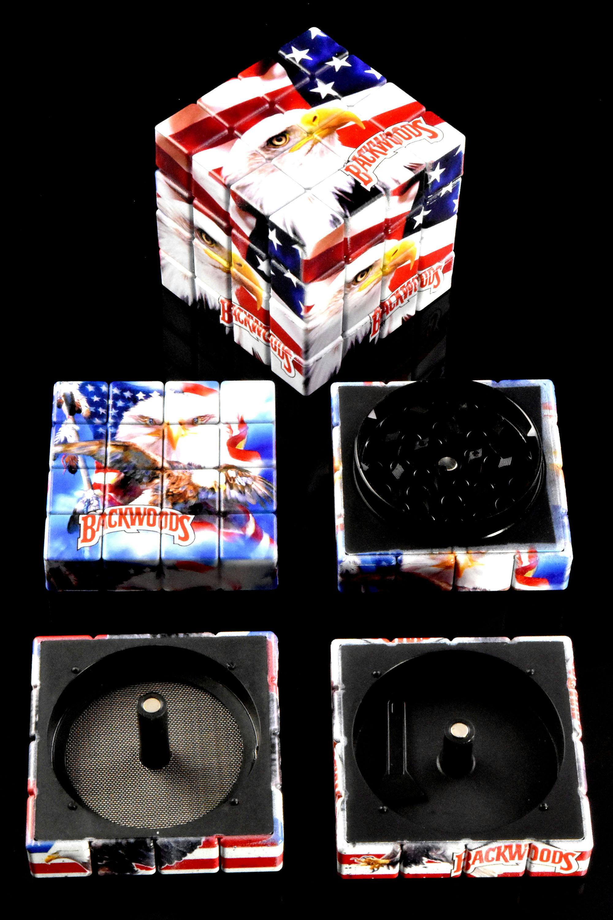 Gear - $24.99 - 50mm 4 Part Rubik's Cube Grinder