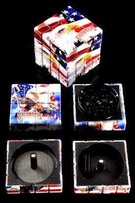 Gear - $24.99 - 50mm 4 Part Rubik's Cube Grinder