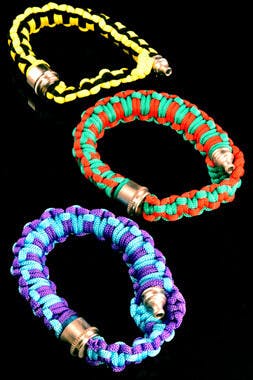 Gear - $7.99 - Colorful Treaded Bracelet Metal Pipe