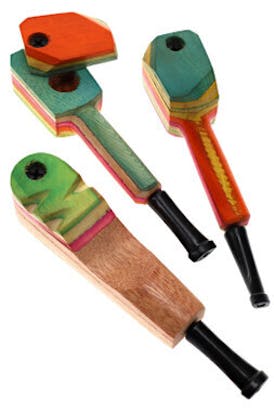 Gear - $3.99 - 4" Wood Pipe With Lid