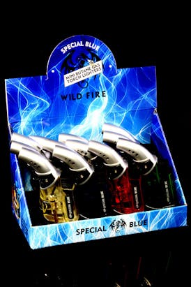 Gear - $19.99 - Special Blue Wild Fire Torch Lighter Display