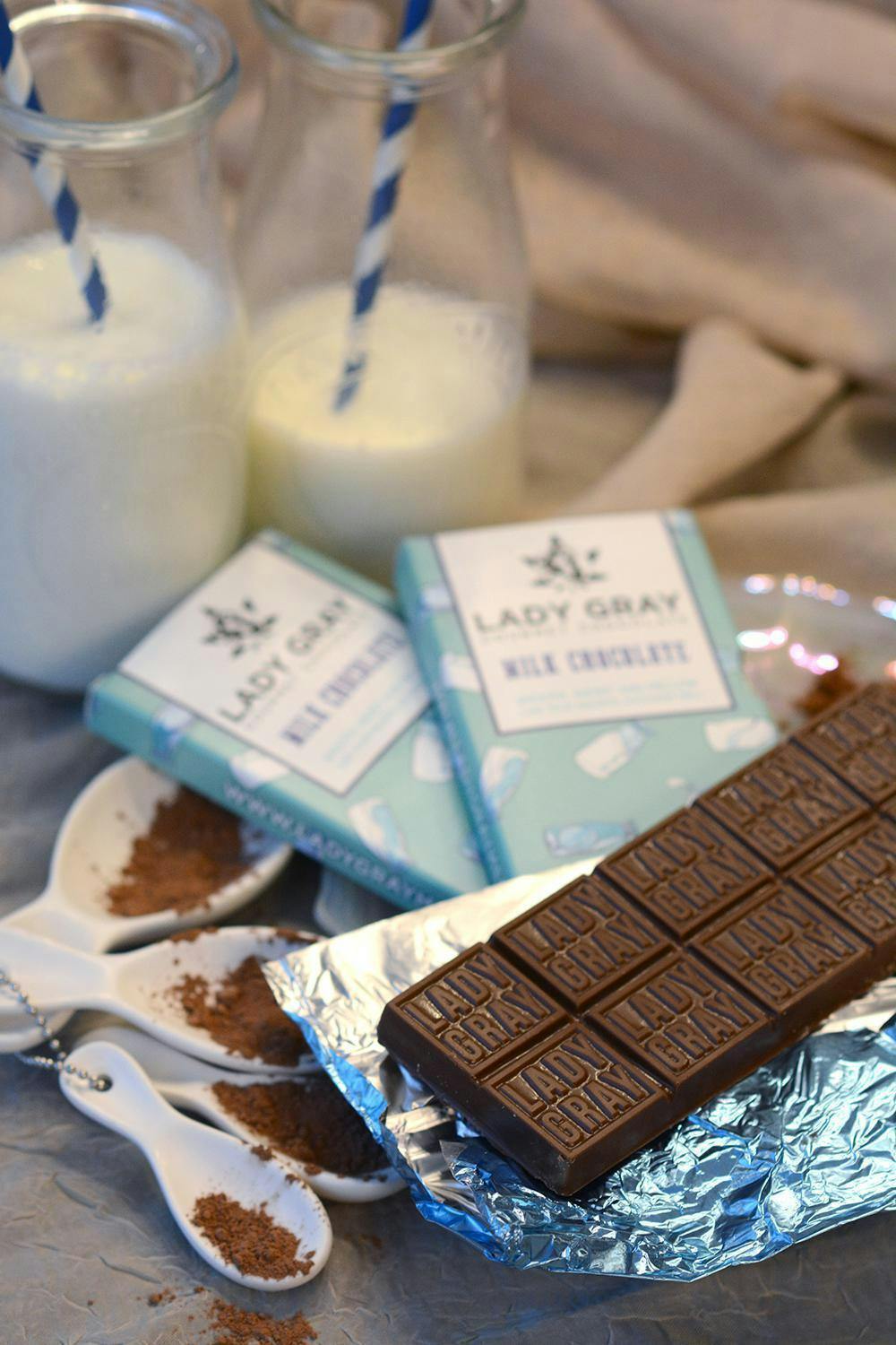 Edible - Chocolate - Milk Chocolate Bar 100mg by Lady Gray - Hybrid - 9137