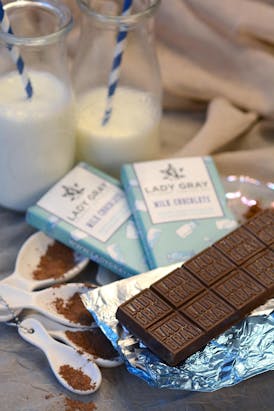 Edible - Chocolate - Milk Chocolate Bar 100mg by Lady Gray - Hybrid - 7729