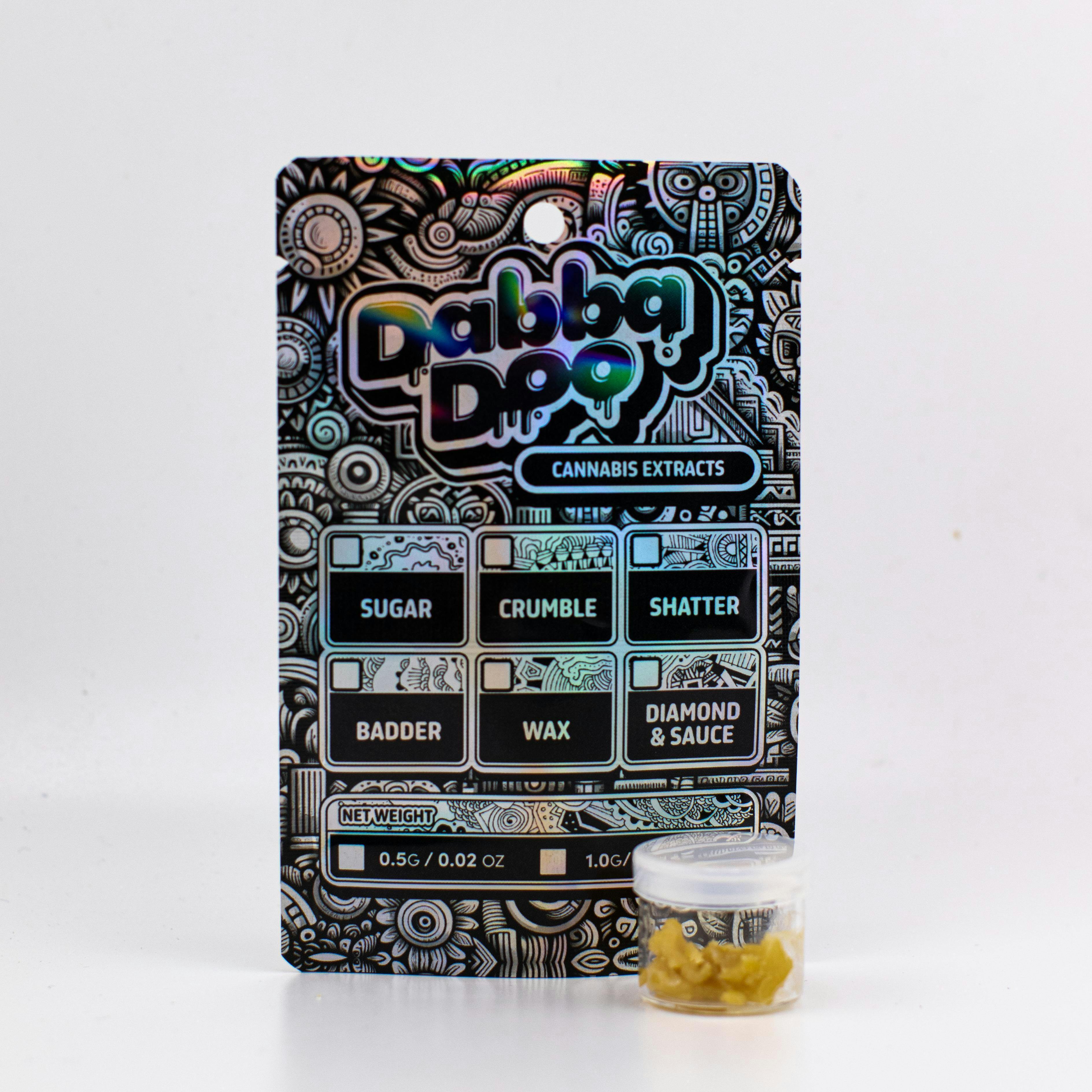 Concentrate - Wax - Delicate Grapes 1g by Dabba Doo 74.62% - Terps 4.30% - Hybrid - 0929