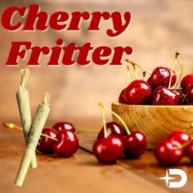 Pre-Roll - Distillate Infused - Cherry Fritter .5g Dissy Dart by Dank Star 184.68mg - Hybrid - 7699