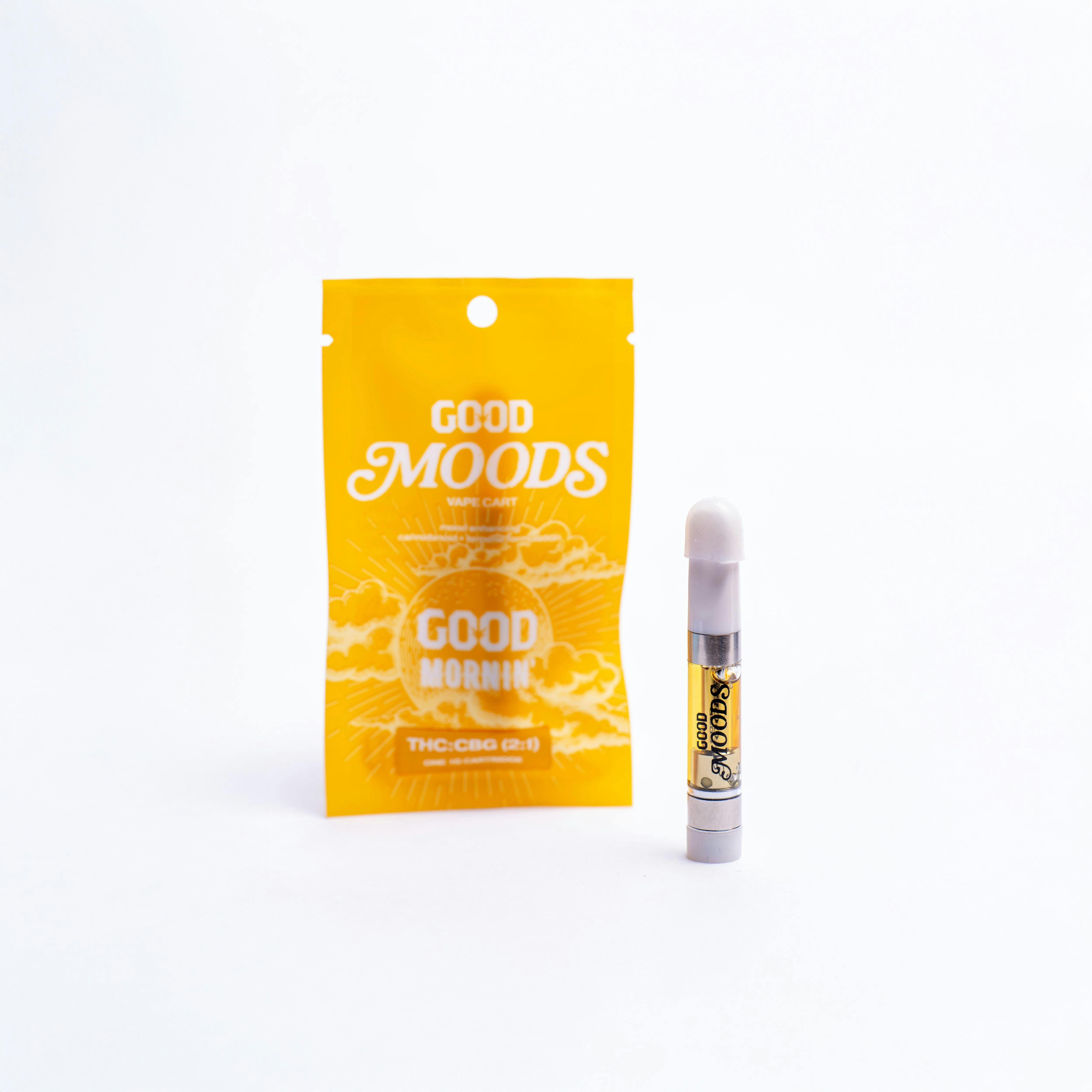 Cartridge - Good Mornin' 1g 2:1 THC:CBG by Good Cannabis 60.52% - Hybrid - 5079