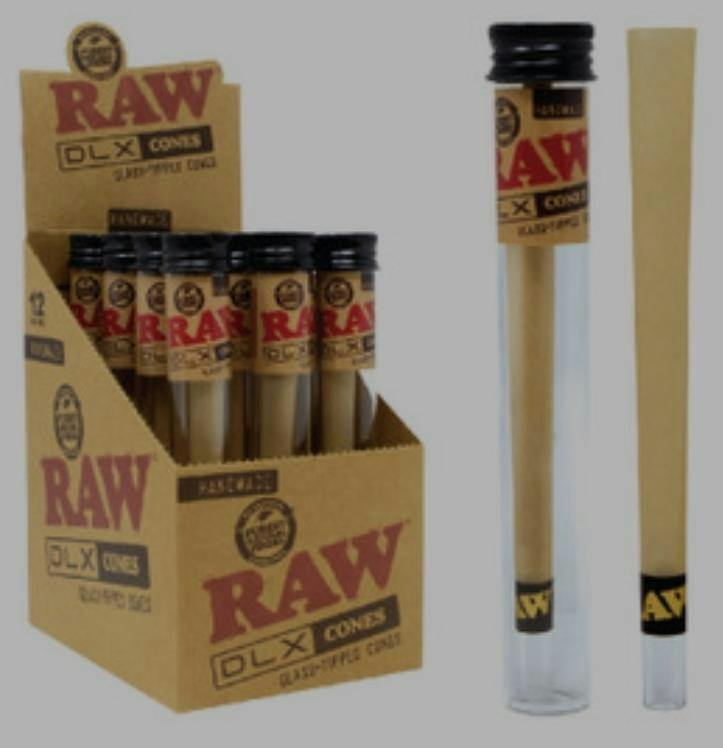 Gear - $5.99 RAW DLX Glass Tip Cones