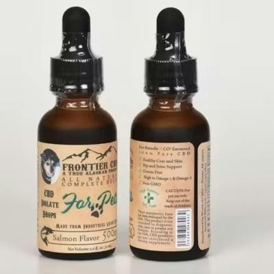 CBD - $34.99 Pet CBD Tincture 500mg by Frontier CBD | Various Flavors