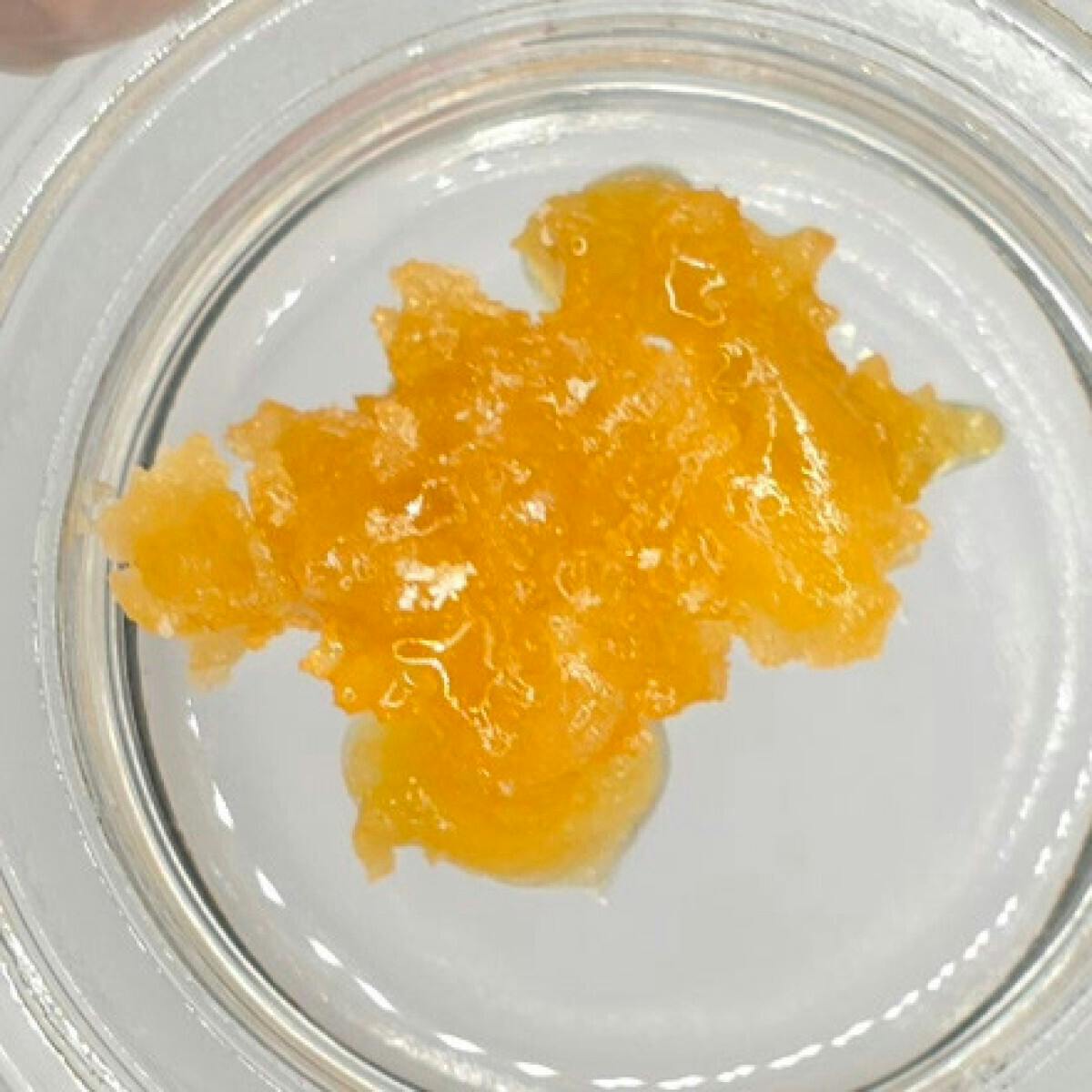 Concentrate - Terp Sugar - Sour Bremix 1g by Fireweed Extracts 74.71% - Terps 4.44% - Hybrid - 7231