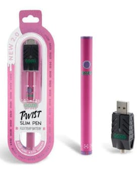 Gear - $19.99 OOZE Slim Twist Pen | 510 Thread Vape Battery | Various Colors