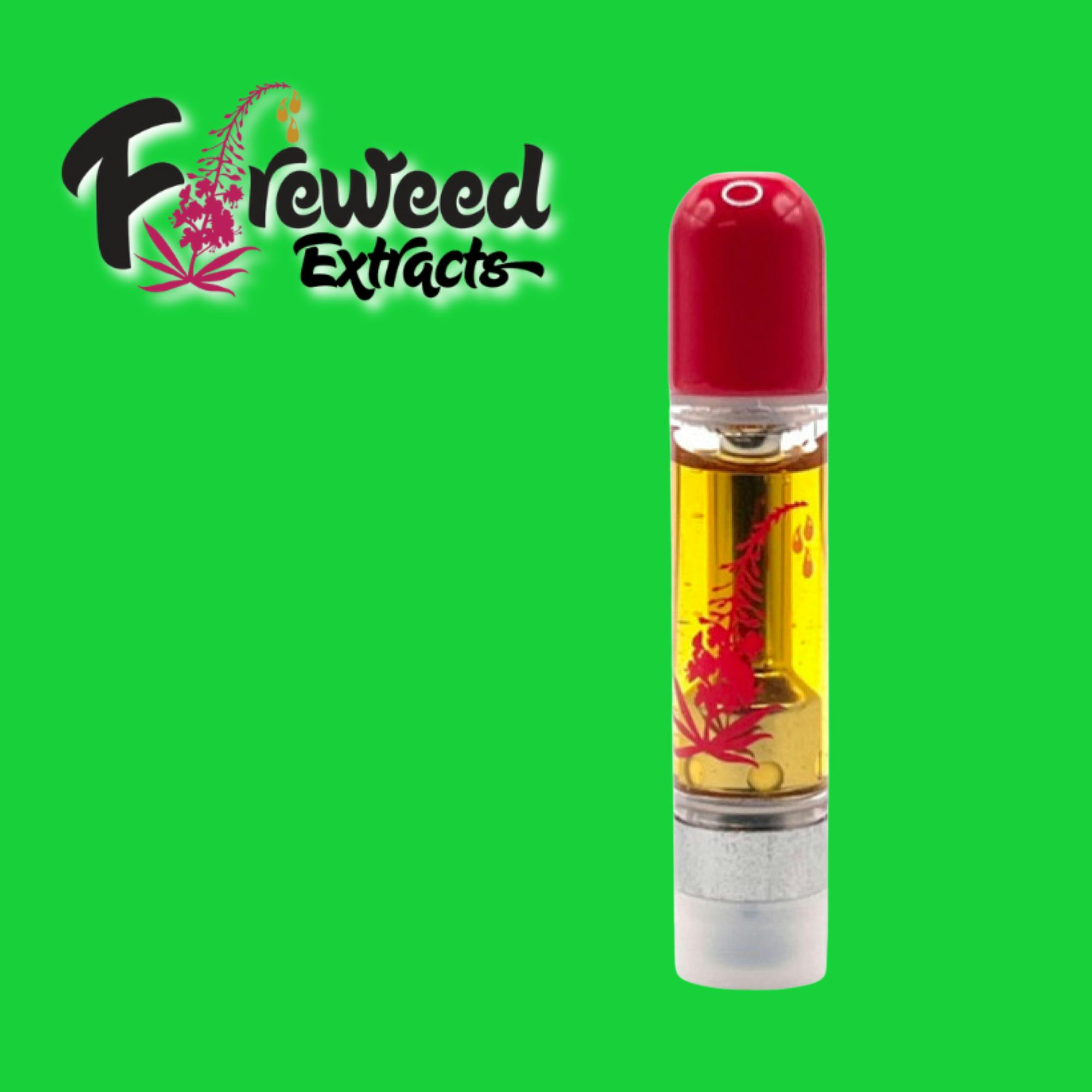 Cartridge - Jay Bear .5g by Fireweed Extracts 83.20% - Terps 3.20% - Hybrid - 4877