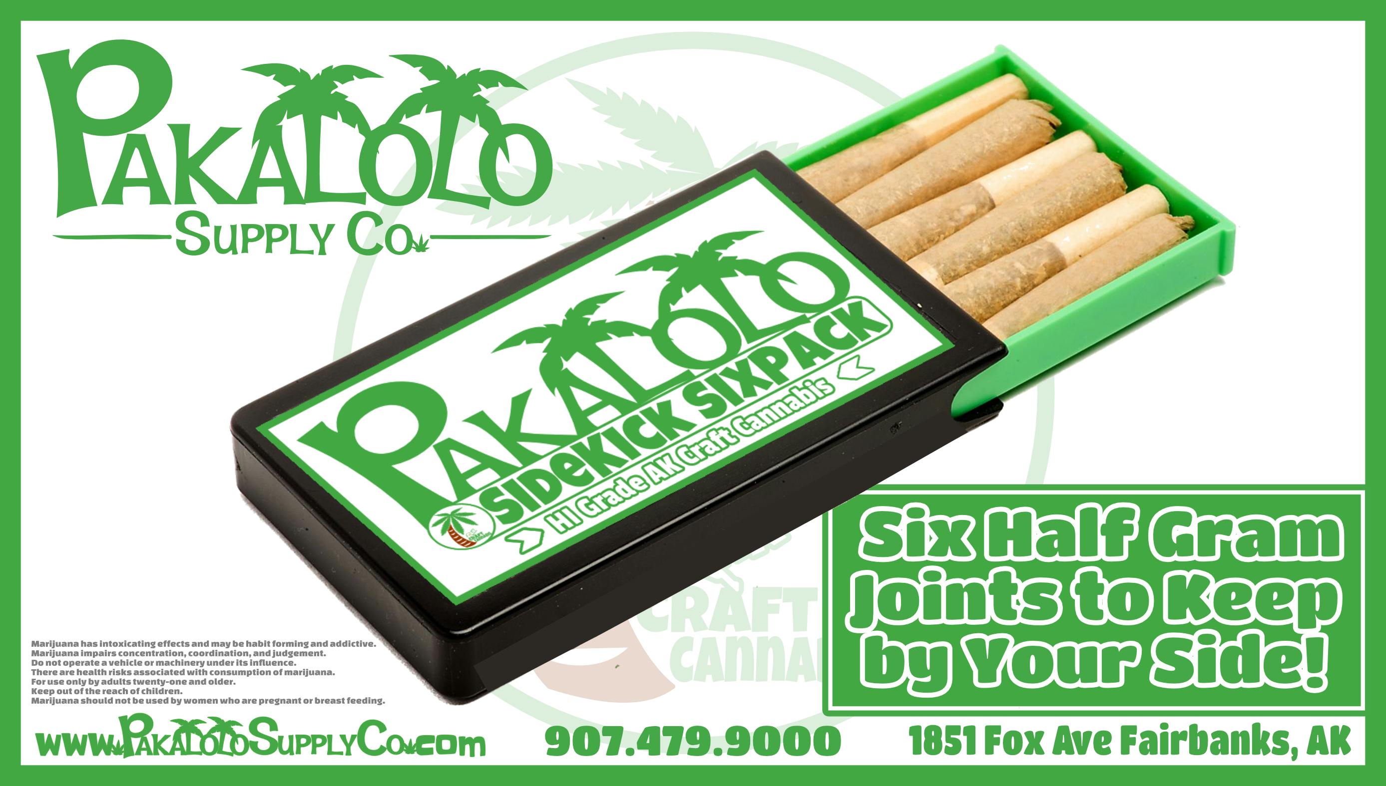 Pre-Roll Pack - Peach Crescendo | GMO Crescendo .5g 6pk (3g) by Pakalolo - 23.36%| 23.84% - H/H -...