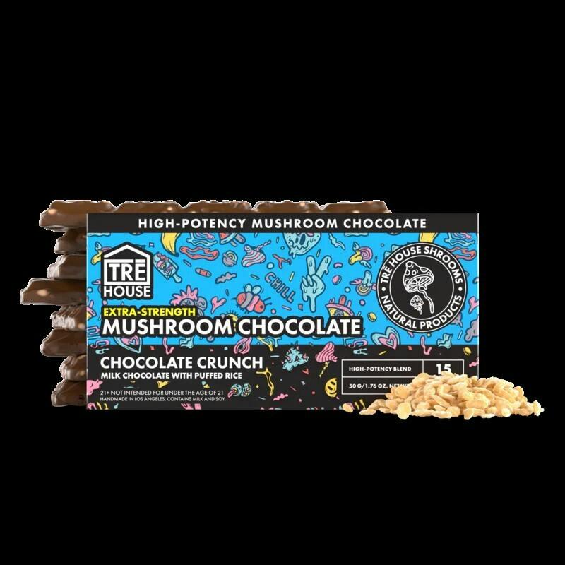 TreHouse Magic Mushrooms - Extra Strength Chocolate 15pk - Various Flavors
