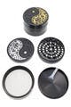 Gear - $29.99 - 2.25" 4-Part Metal Yin Yang Leaf Grinder