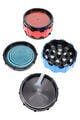 Gear - $17.99 - 2" 3-Part Hypnotic Design Aluminum Metal Grinder