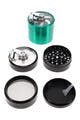 Gear - $34.99 - 2.25" 4-Part Zinc Alloy Metal Hand Crank Grinder